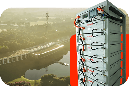 Banco de baterias residenciais