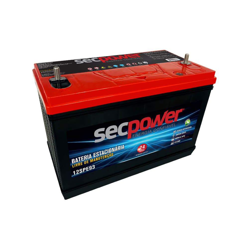 Bateria Chumbo Ácido Estacionária – Sec Power – 12SPE93