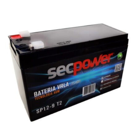 Bateria Chumbo Ácido AGM VRLA – Sec Power – SP12-9T2