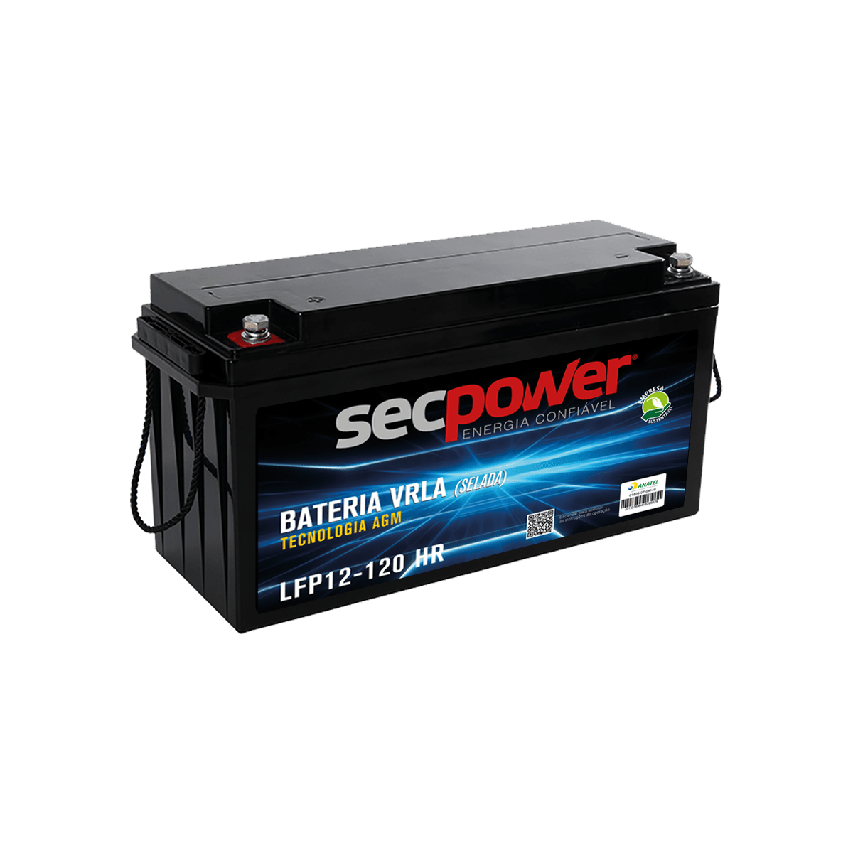 Bateria Chumbo Ácido VRLA AGM – Sec Power – LFP12-120 HR425W