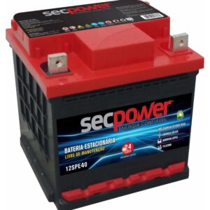 Bateria SecPower Chumbo-ácido Estacionária 12V 40Ah