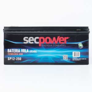 Bateria SecPower Chumbo-ácido VRLA AGM 12V 250Ah