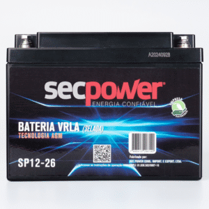 Bateria SecPower Chumbo-ácido VRLA AGM 12V 26Ah