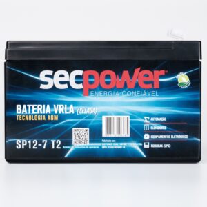 Bateria SecPower Chumbo-ácido VRLA AGM 12V 7Ah T2